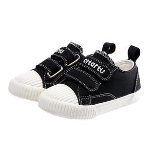 卡特兔儿童帆布鞋幼儿园室内鞋男童女童宝宝春季童鞋软底机能鞋