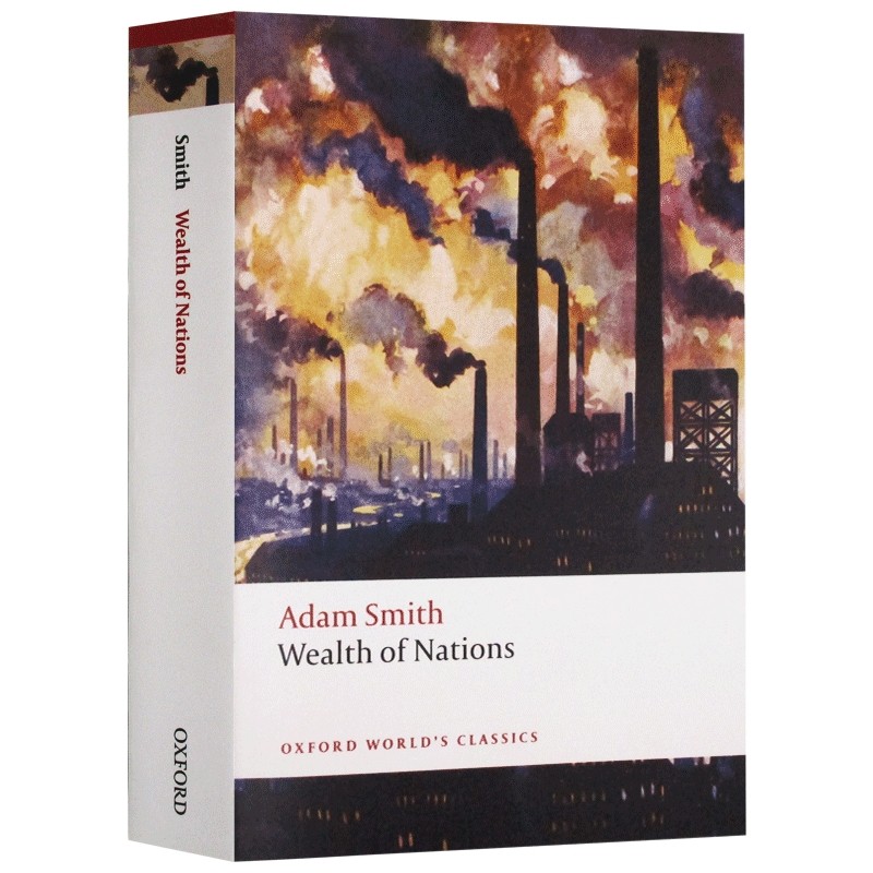亚当斯密 国富论 牛津世界经典系列英文原版 The Wealth of Nations 西方经济学理论 经济学说 宏观经济学 英文版进口原版英语书籍