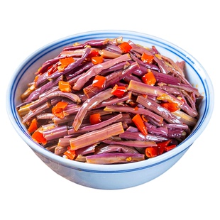 江西特产小炒香辣蕨菜下饭菜即食咸菜凉拌菜湖南辣椒酱拌饭拌面酱