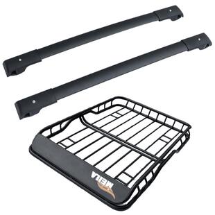 qhcp适用斯巴鲁款森林人XV旭豹傲虎改装车顶行李架行李框横杆配件