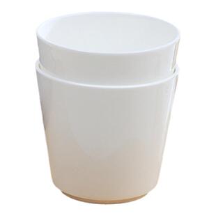 景德镇纯白色陶瓷水杯骨瓷餐具杯子酒店宾馆茶杯高温泡茶家用客厅