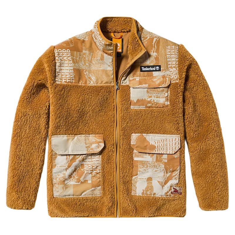 Timberland添柏岚户外男女款加厚羊羔绒保暖舒适抓绒衣外套|A6B36