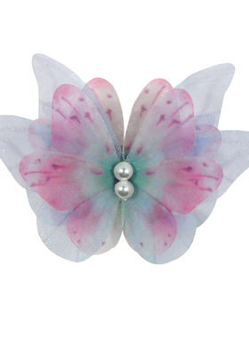 原创宫廷风仿真活口开口蝴蝶戒指材质立体可调节指环手饰舞蹈国潮