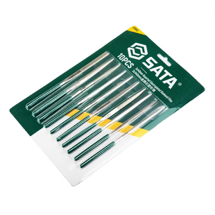 世达金刚石锉刀套装小型挫刀金属打磨工具木工什锦锉钢锉精细10件