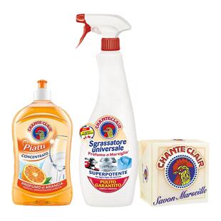 大公鸡礼盒官方旗舰店正品厨房重油污洗衣液肥皂多功能清洁组合装