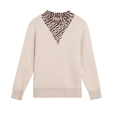 赋妤洋气妈妈冬装新款保暖羊毛衣