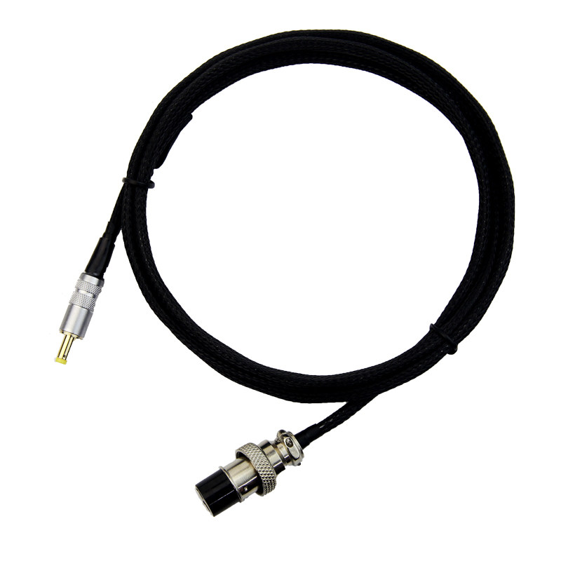 小影C1 线性电源直流输出线 2.5航空插DC镀银音响HIFI发烧5.5*2.1