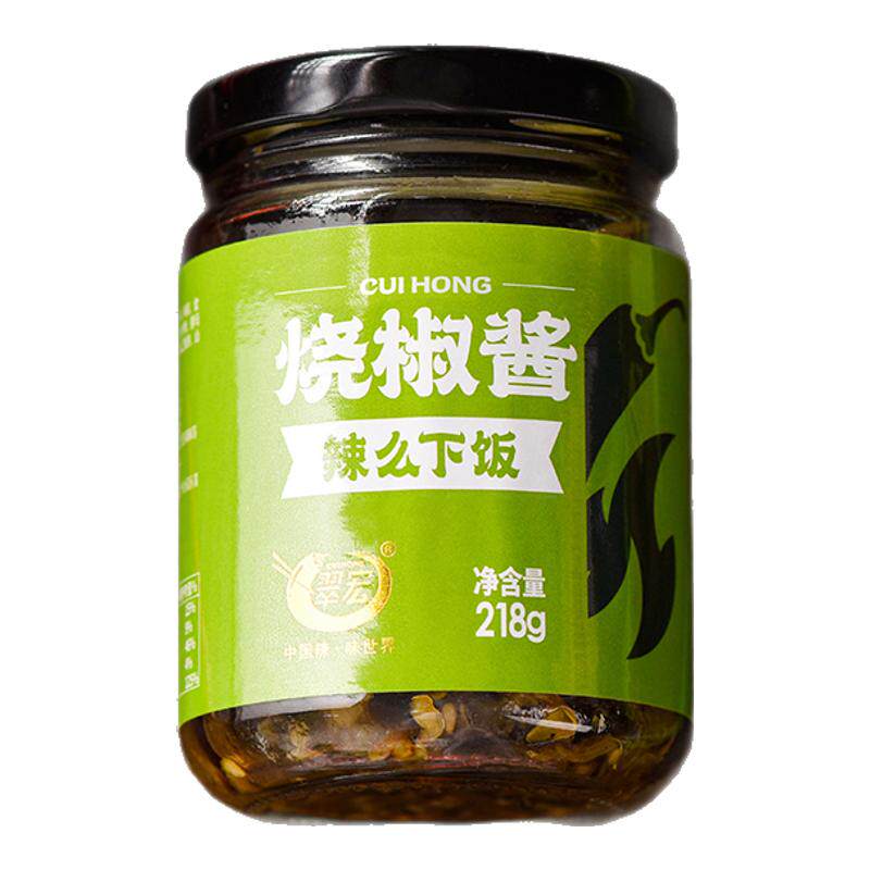 翠宏瓶装烧椒酱218g贵州省