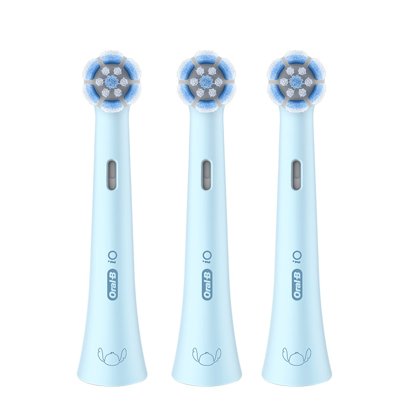OralB欧乐B史迪仔儿童电动牙刷头替换刷头礼物儿童软毛护龈8岁+