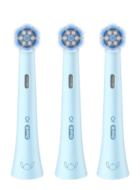 OralB欧乐B史迪仔儿童电动牙刷头替换刷头礼物儿童软毛护龈8岁+