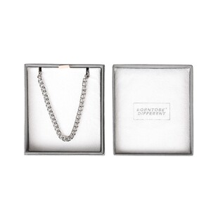 GWIT S31603锻纹钛钢 百搭基础蹦迪项链情侣链子潮流男女朋克嘻哈