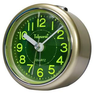 天王星儿童小闹钟简约贪睡夜光灯多功能卧室床头创意静音学生正品