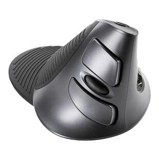 日本Sanwa无线垂直鼠标 2.4G激光手握式直立健康人体工学可拆掌托