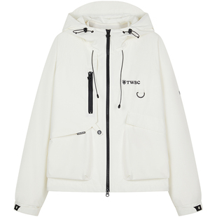 【双栖彩壳】TeenieWeenie小熊女装连帽外套冬加绒两件套户外夹克