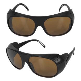 电焊工眼镜玻璃镜片平光防护眼镜氩弧焊防尘防飞溅打磨白光护目