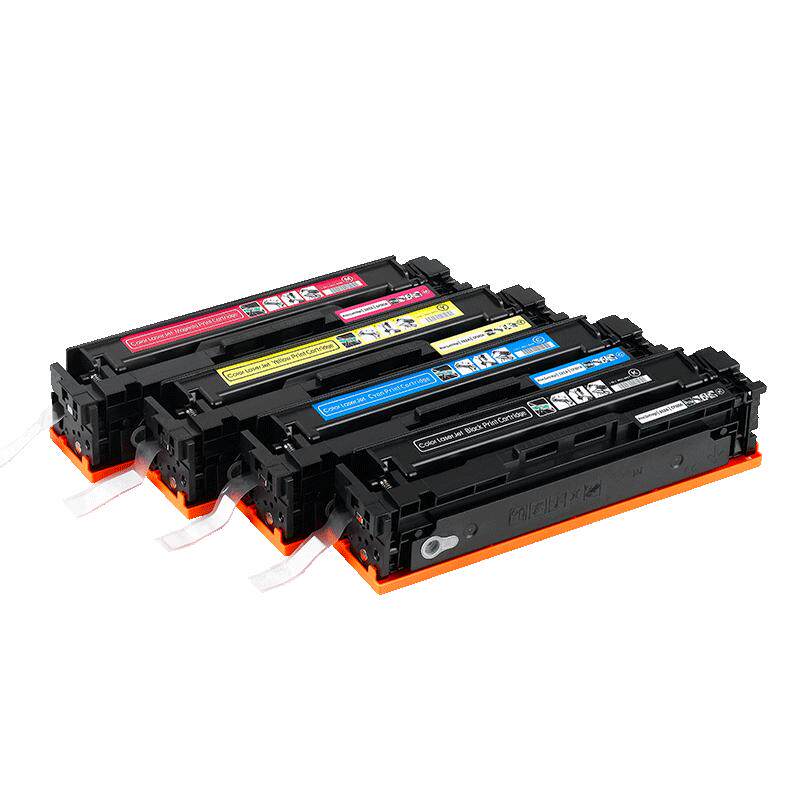 适用惠普M283fdw硒鼓hp206a M282nw M283fdn 283cdw彩色激光打印机墨盒M255dw/nw粉