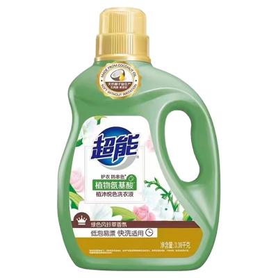 超能植沐悦色洗衣液3.38kg2瓶
