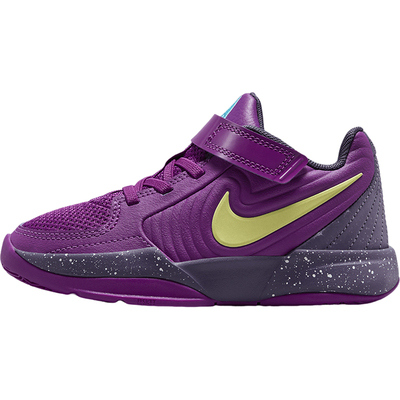 Nike/耐克正品2024新款儿童魔术贴缓震篮球运动鞋FV5634-500