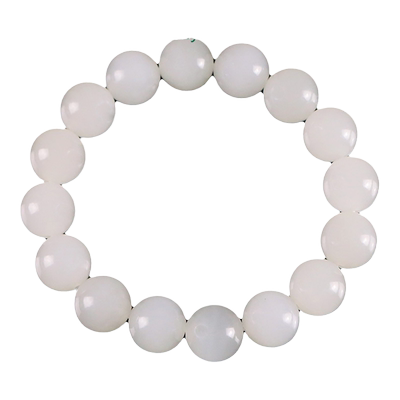 手链青海白玉男式温润细腻