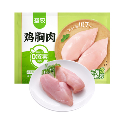 圣农去皮鸡胸肉新鲜冷冻鸡脯肉
