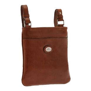 The Bridge/桥牌 手工牛皮经典男士单肩斜挎包商务通勤时尚男包