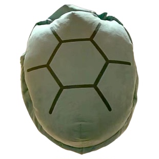 搞怪乌龟壳睡袋儿童可穿戴毛绒玩偶生日礼物送龟蜜抱枕创意玩具