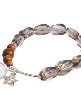 绽木Zenmu天然茶晶手串珀光檀隐