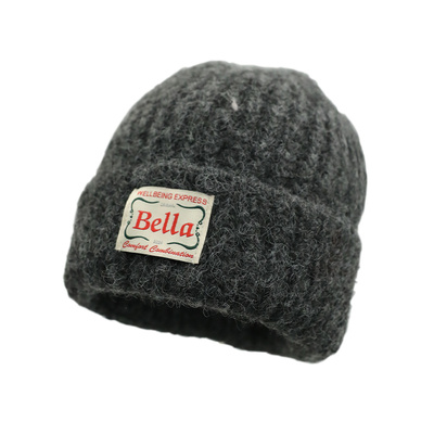 秋冬季加厚保暖毛线帽子女