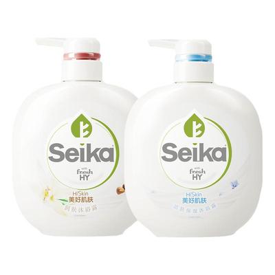 菁华seika茉莉玫瑰滋润沐浴露
