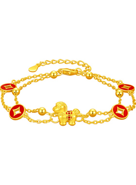 马年本命年手链999足金