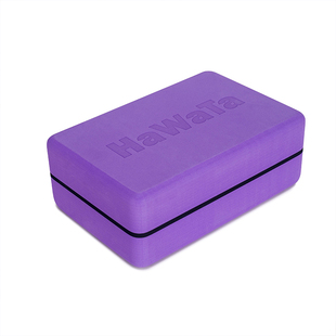 HWT华威特高密度流线艾杨格eva瑜伽砖500G正品练功专业辅助工具