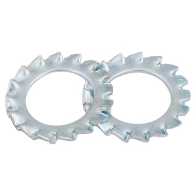 镀锌DIN6798A锁紧垫圈外锯齿垫多齿防滑止动防松垫片22M4M5M6