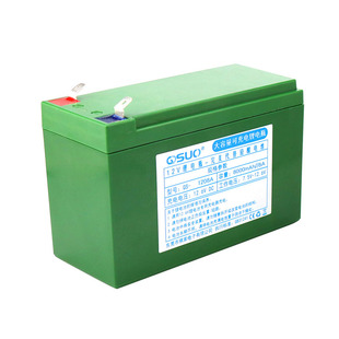 祺索农用电动喷雾器锂电池12v8a电瓶童车照明音门禁12伏蓄电池充