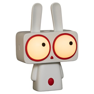 啵比兔伴睡夜灯充电可爱卡通卧室桌面台灯床头无极调光灯生日礼物