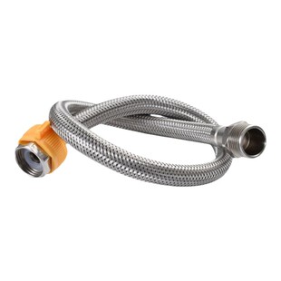 304不锈钢耐高压内外丝延长连接软管高压马桶热水器冷热水20公分