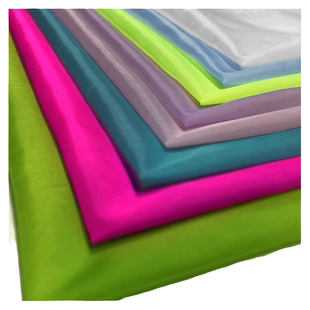 15D尼龙380T尼丝纺 超薄透明防晒服面料轻薄羽绒服棉服面料