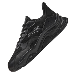 安踏女鞋小千禧老爹鞋2025新款秋冬女款皮面休闲鞋子棉鞋运动鞋女