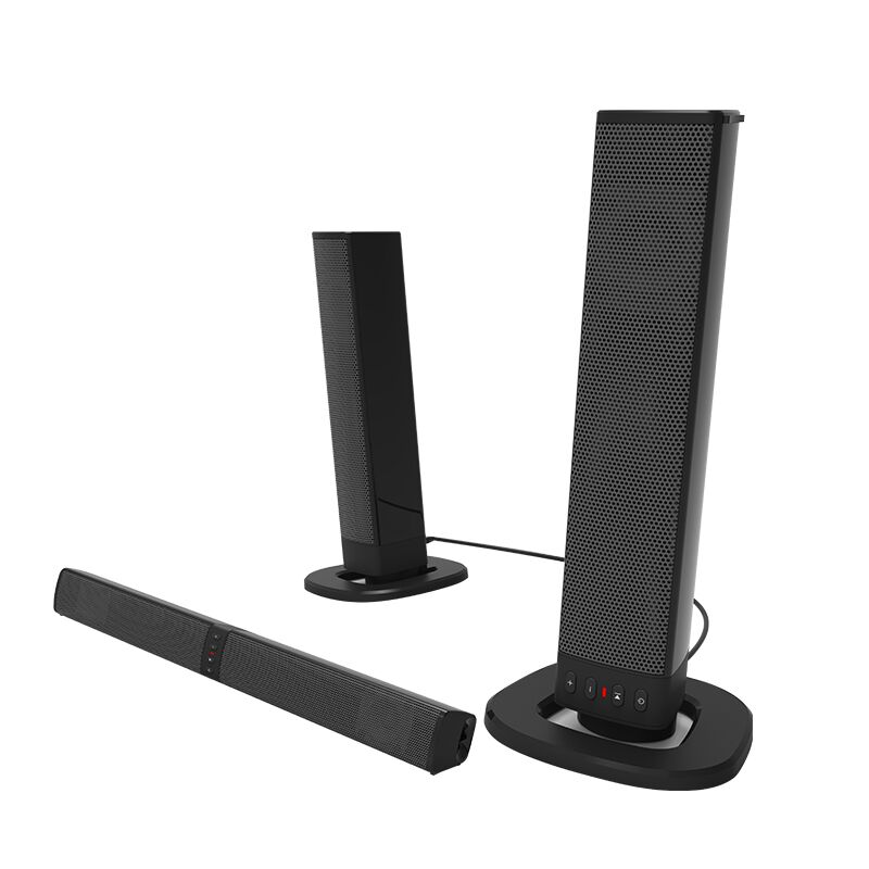 电脑音响台式家用笔记本桌面USB长条立式蓝牙音箱高音质soundbar