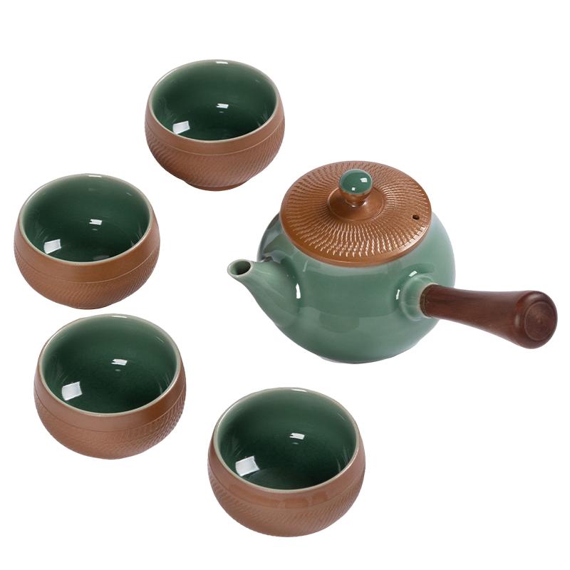 龙泉青瓷功夫茶具套装