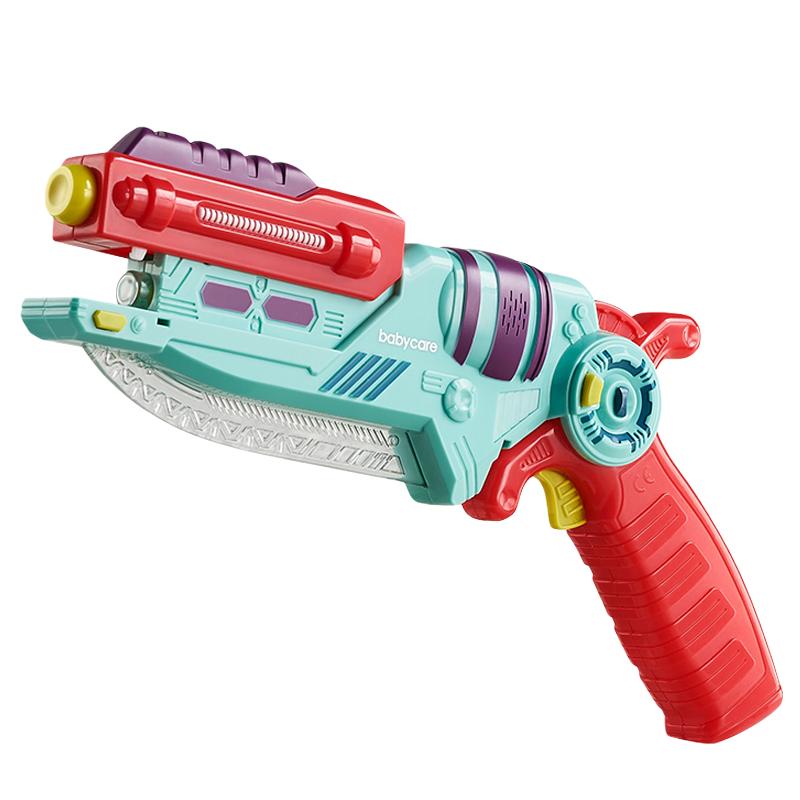 babycare玩具枪儿童手枪声光枪男孩发光宝剑变形仿真玩具宝宝礼物