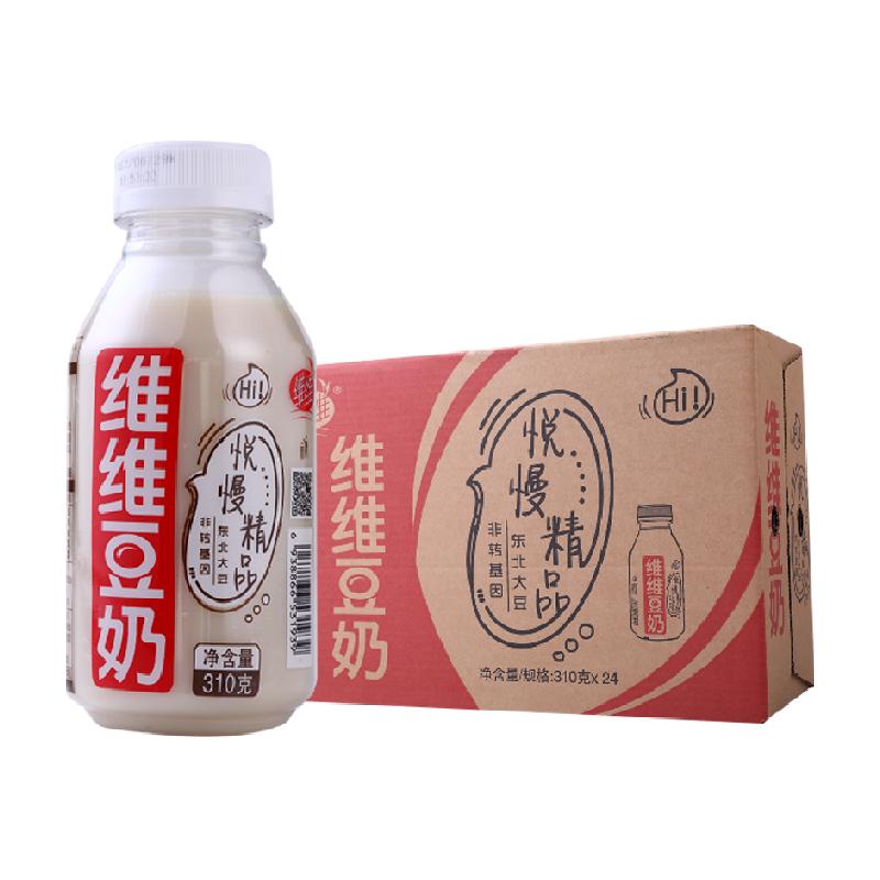 维维豆奶植物蛋白悦慢调制早餐加炼乳香浓豆乳蛋白饮料