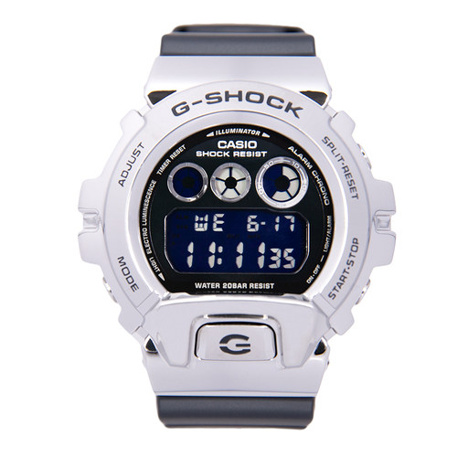 卡西欧手表男g-shock金属25周年限量款GM-6900G-9 KITH联名手表