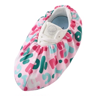 鞋套家用室内布料可洗反复使用成人加厚耐磨防滑脚套学生机房专用