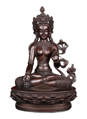 纯铜白度母佛像随身携带小佛像