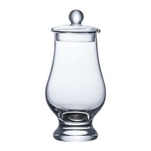 手工玻璃闻香杯品鉴杯专业威士忌试酒杯品酒咖啡豆闻香专用杯带盖