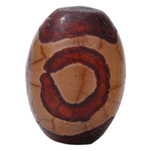 仿古三眼九眼天珠  DIY手串隔珠散珠配件 西藏天然三眼天珠老玛瑙