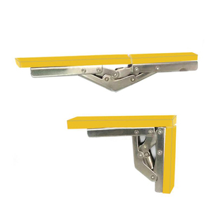 90度折叠桌暗藏铰链长条上下翻盖柜门铰链180度平开合页五金配件