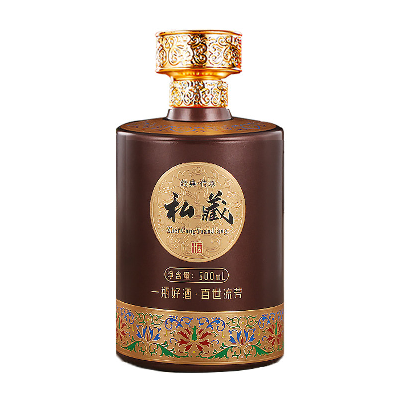 高端精致空酒瓶长期存酒专用酒瓶