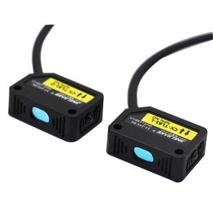 方形漫反射激光传感器光电开关 聚光可见光小光斑距离可调感应器