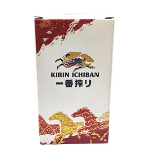 新款原装原厂麒麟一番榨啤酒杯马年礼杯限量版玻璃杯400ml带礼盒